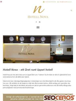 hotellnova.se/2019/04/24/hotell-nova-ett-aret-runt-oppet-hotell tablet 미리보기
