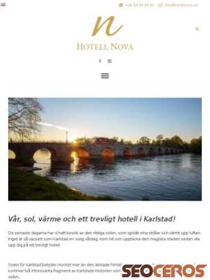 hotellnova.se/2019/04/25/trevligt-hotell-i-karlstad tablet preview