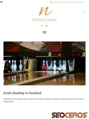 hotellnova.se/en/2019/04/29/x-nas-bowling-in-karlstad tablet obraz podglądowy