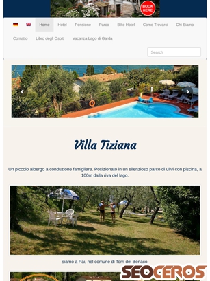 hotelvillatiziana.it tablet preview
