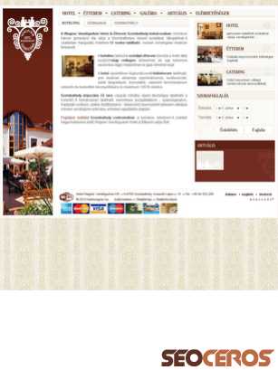 hotelwagner.hu tablet előnézeti kép