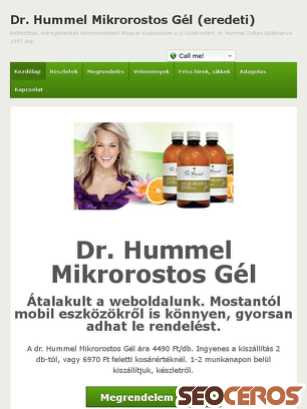 hummelgel.info tablet anteprima