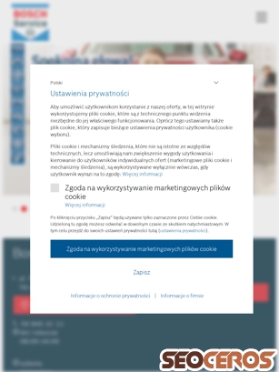 igmarad.bosch-service.pl tablet obraz podglądowy