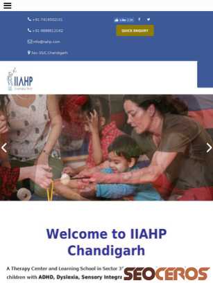iiahp.com tablet előnézeti kép
