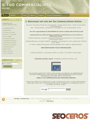 iltuocommercialista.com tablet förhandsvisning