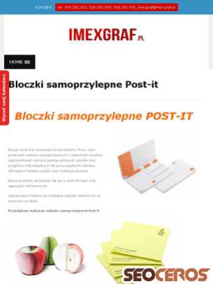 imexgraf.pl/bloczki-reklamowe-post-it tablet vista previa