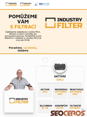industry-filter.cz tablet náhled obrázku