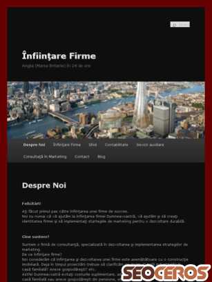 infiintare-firma-uk.info tablet preview