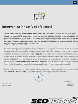 infogyar.hu tablet előnézeti kép
