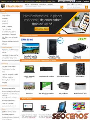 intercompras.com.mx tablet előnézeti kép