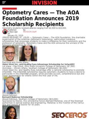 invisionmag.com/optometry-cares-the-aoa-foundation-announces-2019-scholarship-recipie tablet प्रीव्यू 