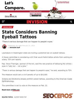 invisionmag.com/state-considers-banning-eyeball-tattoos tablet anteprima