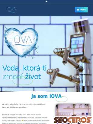iova.sk tablet förhandsvisning