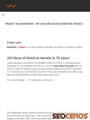 iwanwilaga.com/project-blooderhood-my-lifelong-blood-donating-project tablet प्रीव्यू 