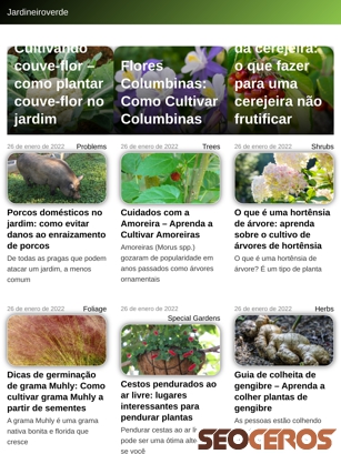 jardineiroverde.com tablet náhled obrázku