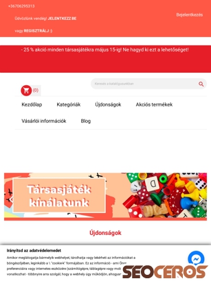 jatekparadicsom.com tablet Vorschau