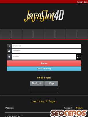 jayaslot4d.com tablet preview