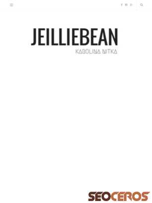 jeilliebean.pl tablet vista previa