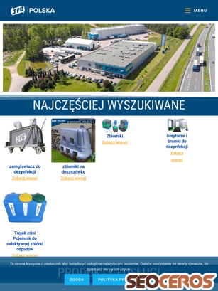 jfcpolska.pl tablet előnézeti kép