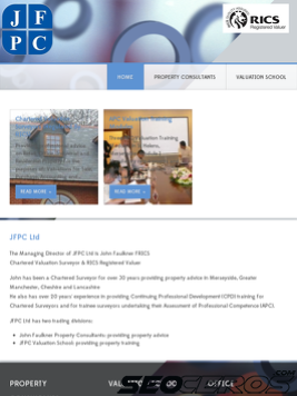 jfpc.co.uk tablet Vorschau