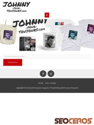 johnny-pour-toujours.com tablet preview