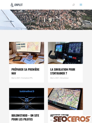 jonpilot.fr tablet preview