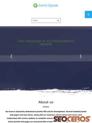 joomla-upgrade.net tablet förhandsvisning