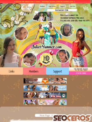 juliet-summer.com tablet náhled obrázku