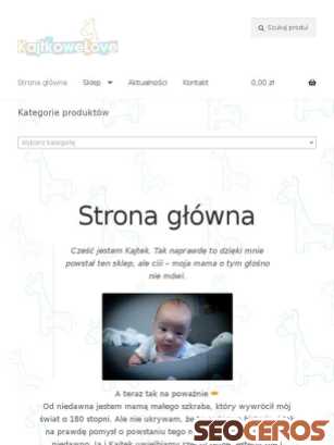 kajtkowelove.pl tablet preview
