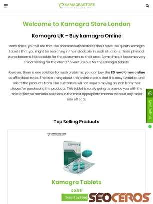 kamagrastorelondon.com tablet preview
