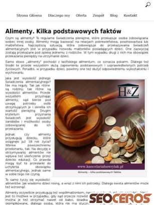 kancelariahawrylak.pl/2018/03/05/alimenty-kilka-podstawowych-faktow tablet előnézeti kép