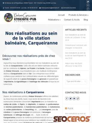 kleber.wesimplifywork.com/realisations-carqueiranne tablet preview