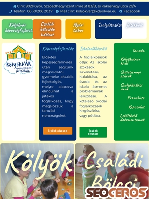 kolyokvar.eu tablet Vista previa