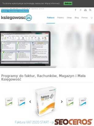 ksiegowosc24.pl tablet Vorschau