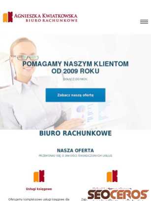 kwiatkowska.com.pl tablet preview