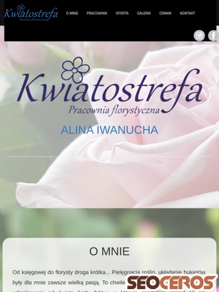 kwiatostrefa.pozn.pl tablet előnézeti kép