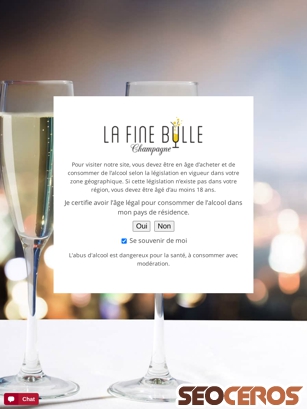 lafinebulle.fr tablet előnézeti kép
