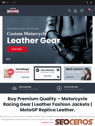 leather-designer.com tablet previzualizare