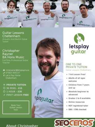 letsplaymusic.co.uk/private-instrument-lessons/guitar-lessons/guitar-lessons-cheltenham tablet obraz podglądowy
