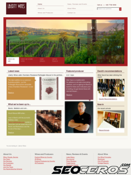 libertywines.co.uk tablet preview