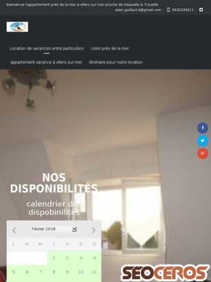 locationvillersurmer.fr tablet náhled obrázku