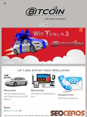lottery-btc.com tablet prikaz slike