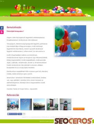 luftballon.hu tablet előnézeti kép