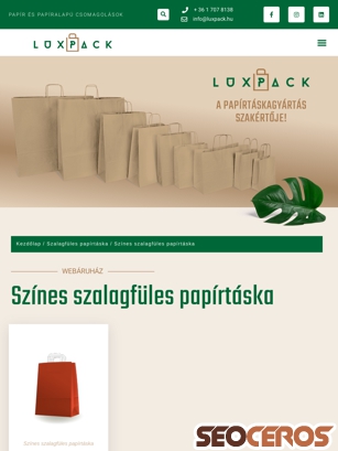 luxpack.hu/termekkategoria/szalagfules-papirtaska/szines-szalagfules-papirtaska tablet előnézeti kép