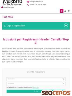m.maxisito.com/products/user-login.aspx tablet obraz podglądowy
