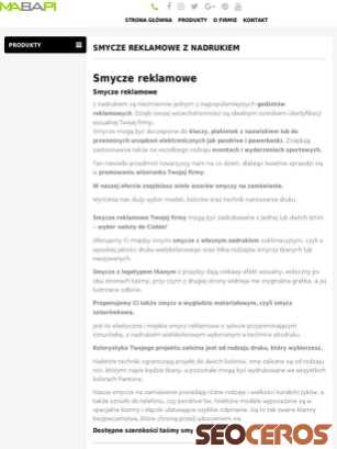 mabapi.pl/smycze-reklamowe tablet náhled obrázku