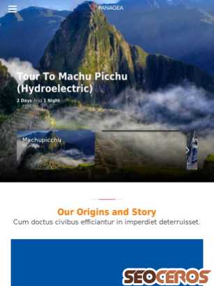 machupicchu-adventure.com tablet previzualizare