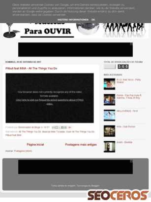 maismusicasparaouvir.blogspot.com.br tablet preview