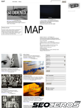 mapmagazine.co.uk tablet preview