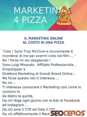 marketing4pizza.com tablet Vorschau